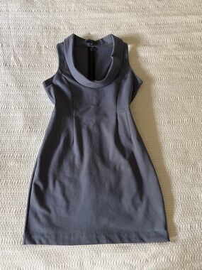 Banana Republic Petite Sleeveless Cowl-Neck Sheath Dress